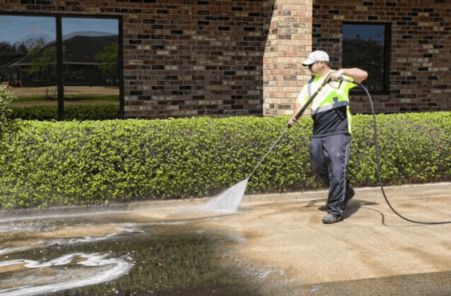 commercial concrete cleaning in laguna niguel